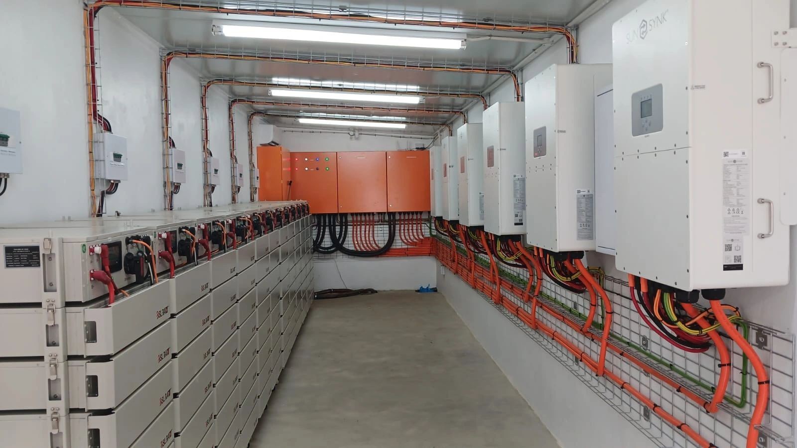 South Africa Limpopo ESS-GRID HV PACK with Sunsynk Inverter 768kWh Industrial Energy Storage Project