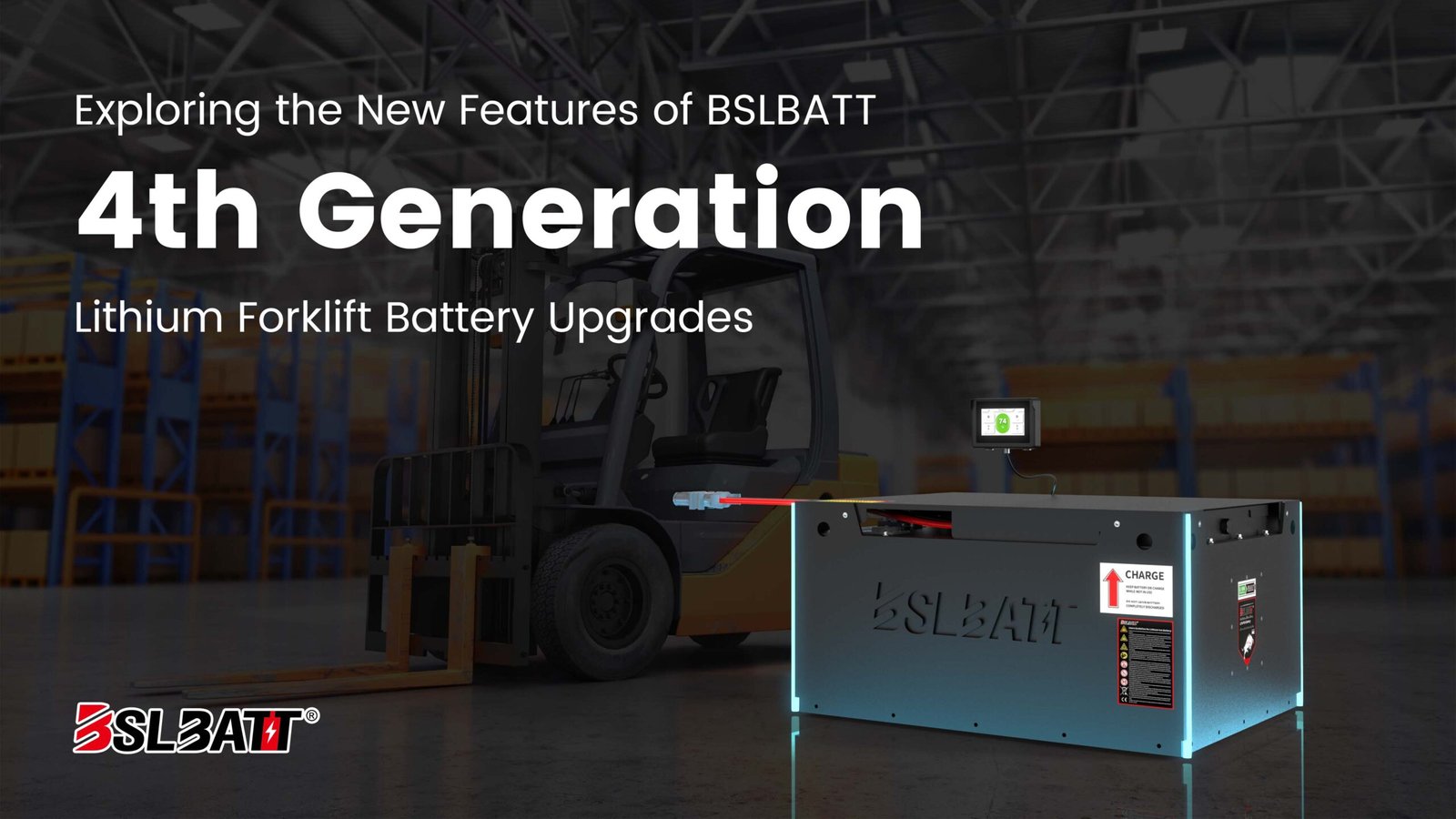 4th Gen forklift battery