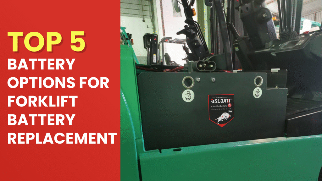 Top 5 Battery Options for Forklift Battery Replacement