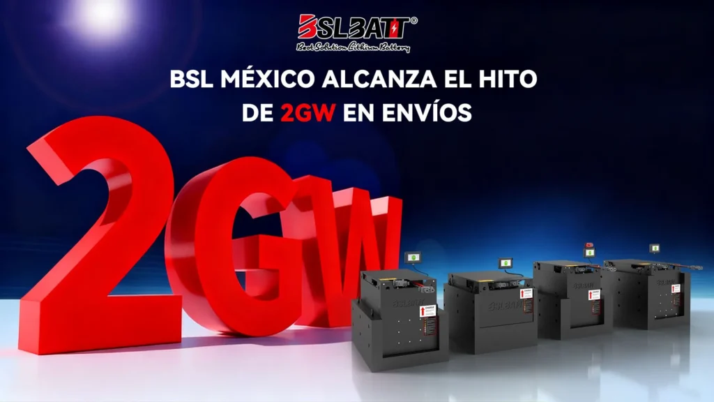 BSLBATT Industrial Battery Reaches 2 GWh Milestone in Mexico