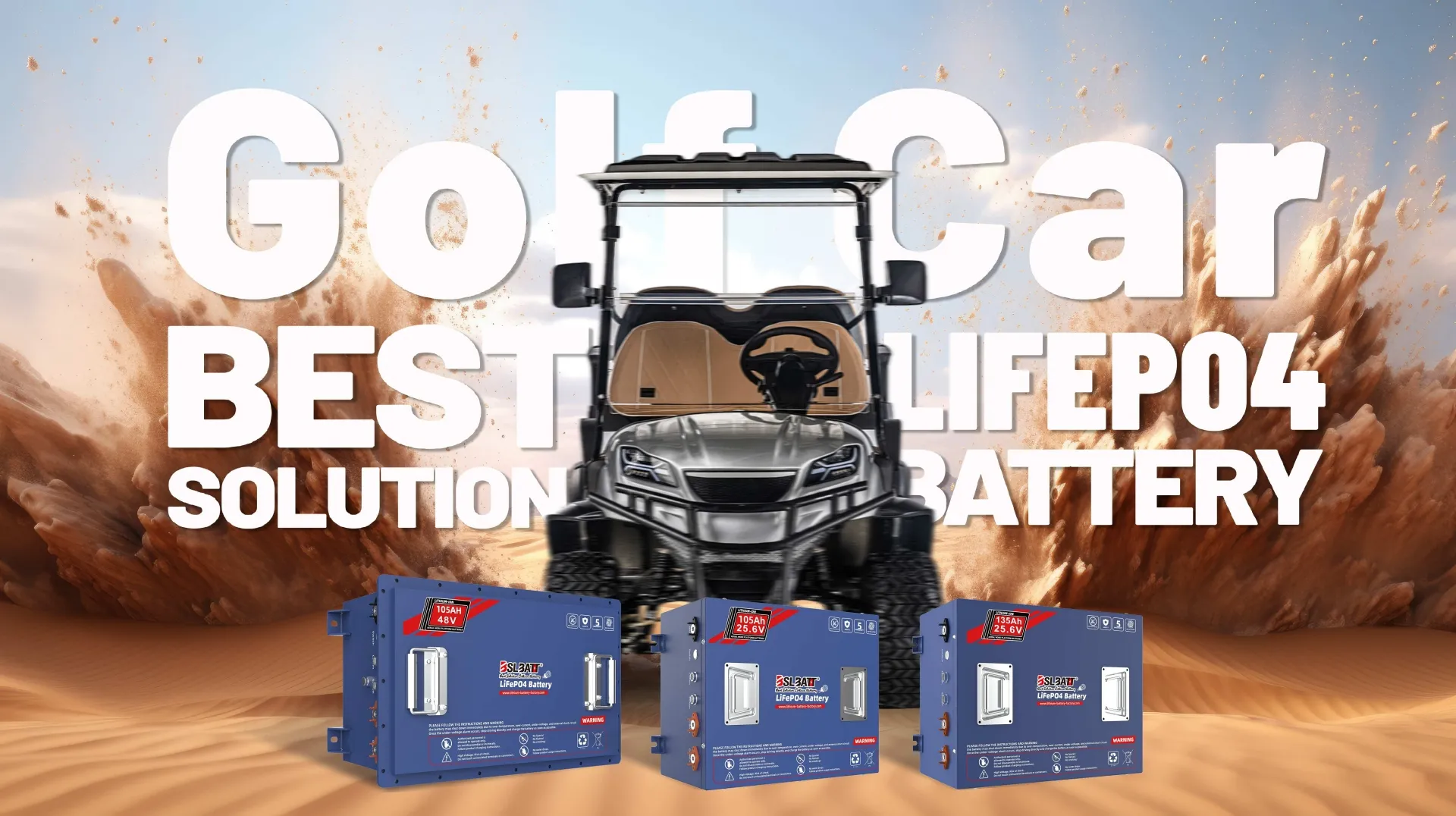 Golf Cart Lithium Battery