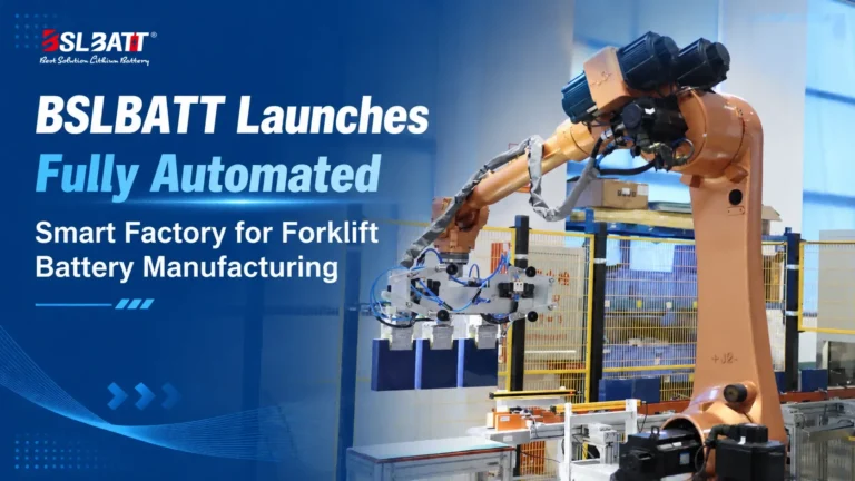 BSLBATT Launches Fully Automated Smart Factory for Forklift Battery Manufacturing