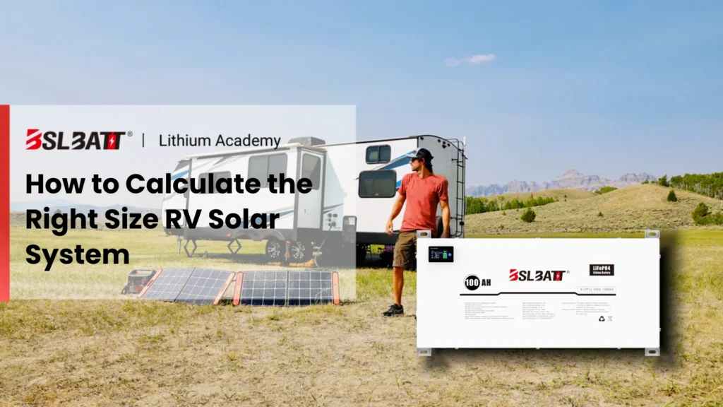 How to Calculate the Right Size RV Solar System