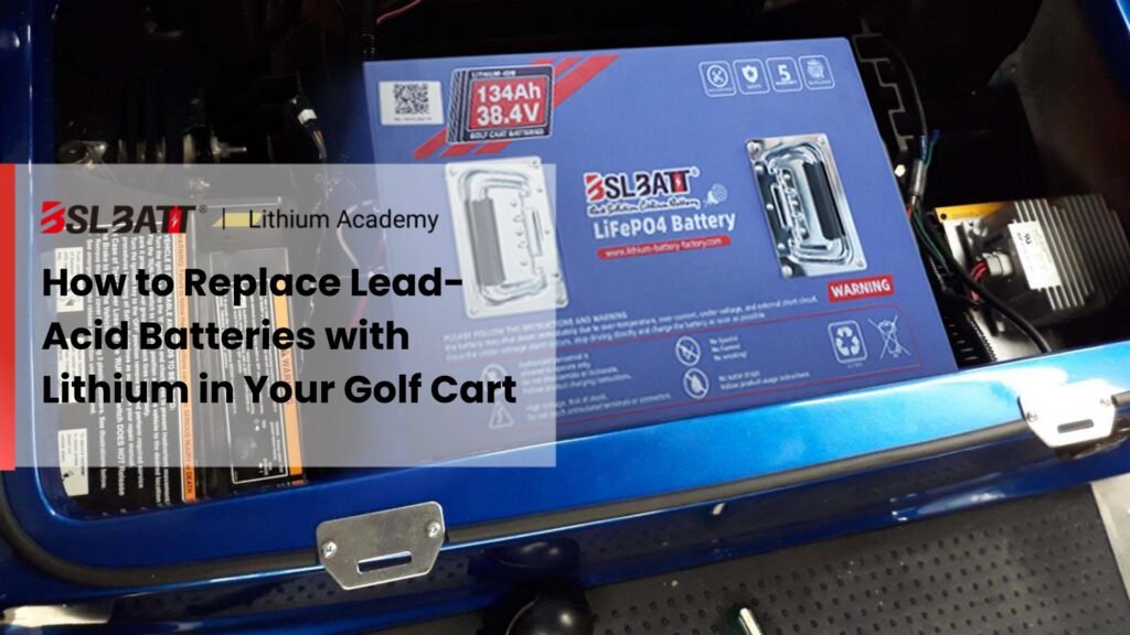 How to Replace Lead-Acid Batteries with Lithium in Your Golf Cart