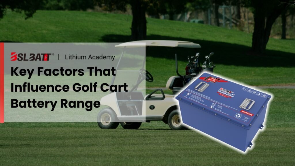 Key Factors That Influence Golf Cart Battery Range